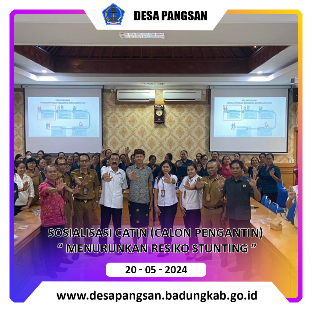 Sosialisasi Catin (Calon Pengantin)  Menurunkan Resiko Stunting